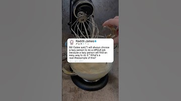 Bill Gates said,"I will always choose a lazy person to do a difficult job because a lazy person…