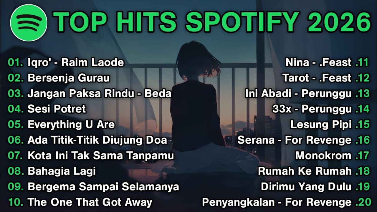 Top Hits Spotify Indonesia 2026 | Top Spotify Indonesia 2026 | Lagu Hits Spotify 2026 | Lagu Terbaru