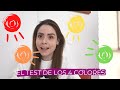 Test de los 4 colores VERDE NARANJA ROJO AMARILLO. elige uno.