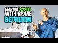 AirBnB Business: Making $2200 With Spare Bedroom