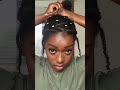 Would you try this this is such an easy hairstyle  hairstyle shorts