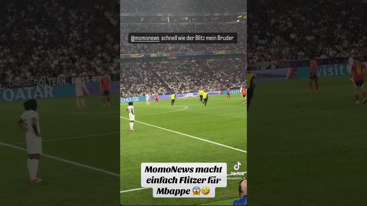 MomoNews flitzer 🏃🏽‍♂️ Frankreich 🇫🇷 vs Spanien 🇪🇸🤣 