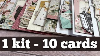 1 kit - 10 cards | SSS February 2024 card kit