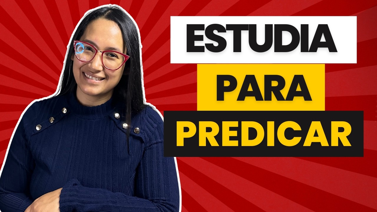 De LEER a PREDICAR la Biblia (Paso a paso)