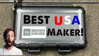 He's Done It Again! | Brown Knives Cortex XL Unboxing | Skiff Bearing Swap