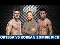Brian Ortega vs The Korean Zombie Pick | UFC Fight Island 6 Predictions | The Final Weigh-In