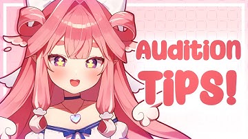 How to pass your Vtuber Audition!