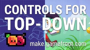 How to make controls for a top-down player (RPG style)