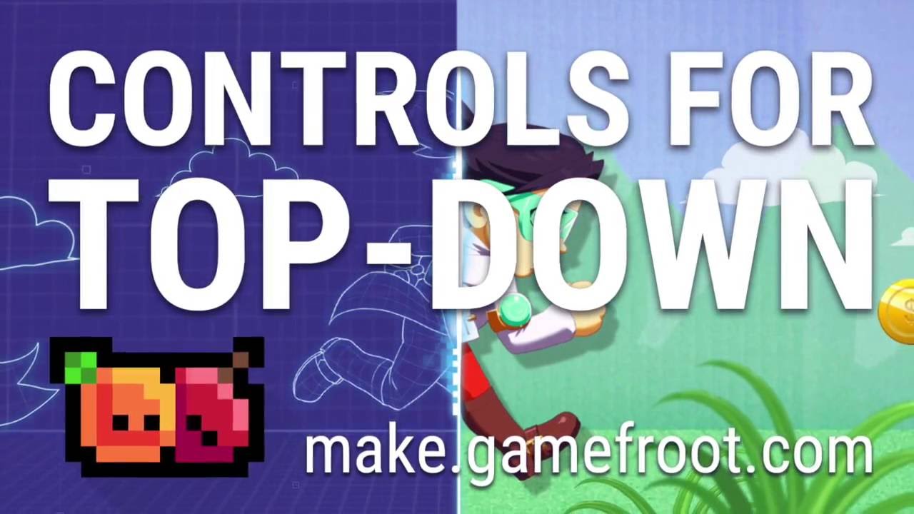 How to make controls for a topdown player (RPG style) YouTube