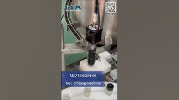 CBD Tincture oil liquid filling machine glass bottle filling machine
