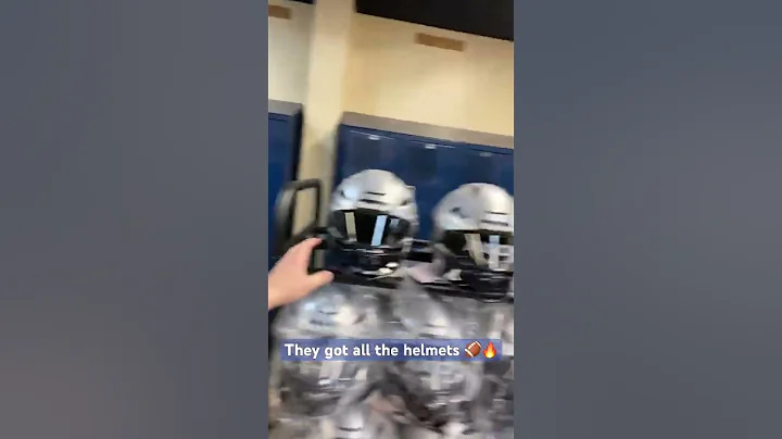 The WHOLE Team can wear whatever HELMET they want 😎💪 #shorts