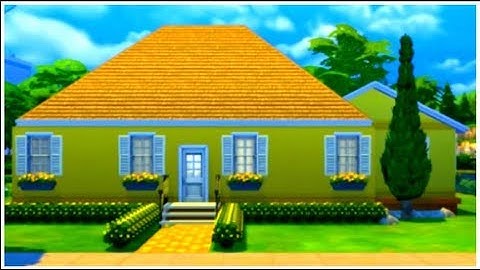 Solid Colour/Color Build Challenge | Sims 4 Speed Builds | TheDiamondGirl