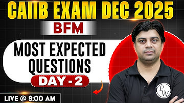 CAIIB BFM Exam 2025 | CAIIB BFM Most Expected Questions | Day -2 | by Akhilesh Sir