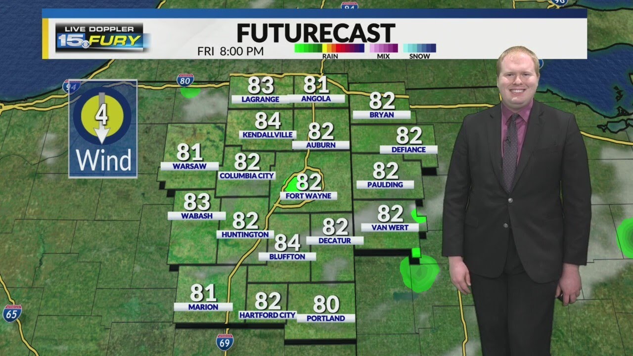 Tracking patchy fog to develop Saturday night - YouTube