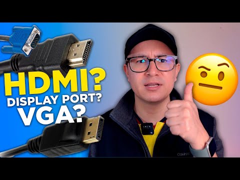 What is the difference between Thunderbolt, HDMI, DisplayPort, USB C, VGA, and DVI?