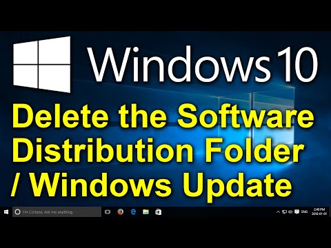 ✔️ Windows 10 - Delete the SoftwareDistribution Folder - Fix Windows Update - How to Troubleshoot