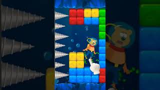 Toon Blast game ads '7' HELP Save from Spikes Coming Left Underwater screenshot 5