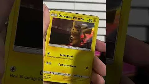 Pokemon Cards Detective Pikachu (MOVIE EXCLUSIVE) Pack Opening