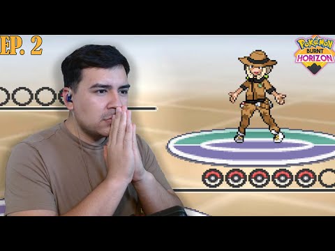 BATALLA con la PRIMERA LIDER DE GIMNASIO Pokemon Burnt Horizon Nuzcloke Ep. 2