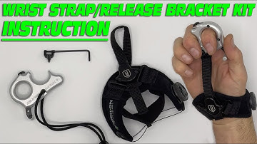 How to install the NEW wrist strap bracket (nock 2 it and silverback)