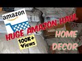 Huge Amazon haul/Amazon home decor haul/unboxing and product review