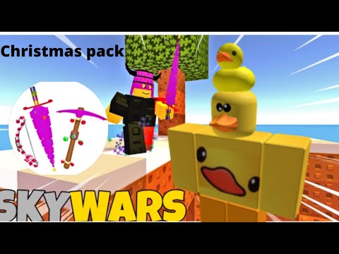 Christmas Pack Review| Roblox Skywars