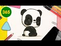 COME DISEGNARE PANDA KAWAII - Come disegnare animali