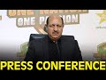 Chairman pcb mr shah khawar press conference at gaddafi stadium