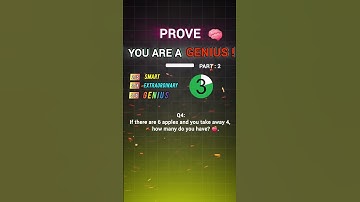 Prove You Are A Genius! | Part 2 | #usa #puzzel