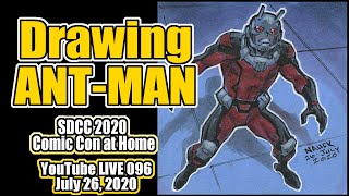 San Diego Comic Con At Home, Day 4: Todd Nauck Art Livestream 096