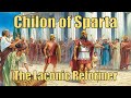 Chilon of Sparta: The Laconic Reformer