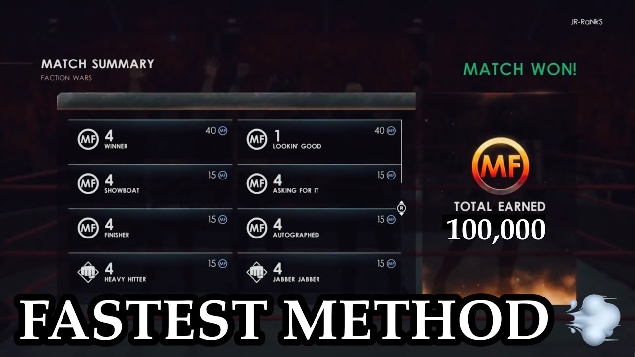 BEST METHOD TO MAKE UNLIMITED MYFACTION POINTS! OVER 100K MFP SAVED UP ASAP! WWE 2K22 MyFACTION