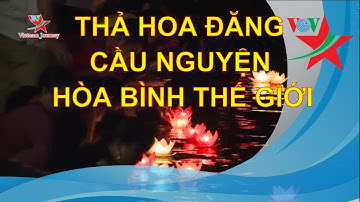 Thả hoa đăng cầu nguyện hòa bình thế giới tại Đại lễ Vesak 2019