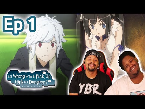 Is it wrong to pick up girls in the dungeon? DanMachi Reaction!! Season 1 Episode 1