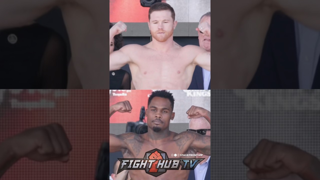 Canelo vs Jermell Charlo FULL WEIGH IN