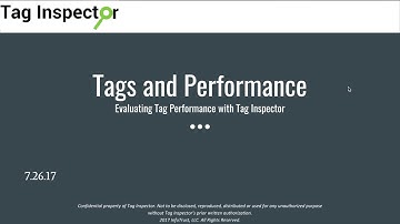 [Webinar] Evaluating and Monitoring Tag Performance Impact
