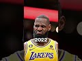 20 years of LeBron in 16 seconds 👑⏳ #nba #basketball