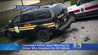 Vorhees Police Issue Warning For Driver Who Crashed Into K-9 Vehicle