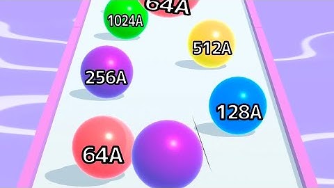 Ball Run 2048 💸🎱🏀 MAX LEVELS!! All Levels Gameplay Walkthrough Android, iOS NEW UPDATE