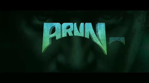 MASSS title font logo Making and Intro animation On Android Tutorial by Surya