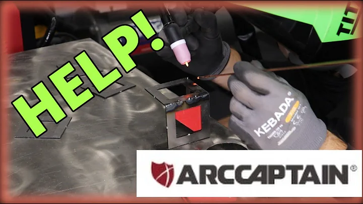 Learning how to TIG Weld with Arccaptain TIG200P AC/DC