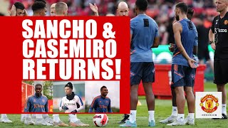Inside training, Tuanzebe, Sancho, Casemiro returns! 🔥🔥| Man United Newsroom