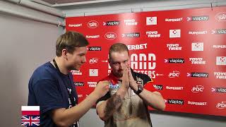 Poland Darts Masters 2023 - Dimitri van den Bergh w rozmowie z Paprochem