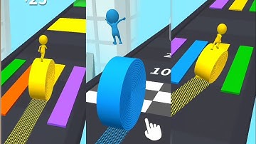 Spiral roller run gameplay walkthrough all levels gameplay video new update