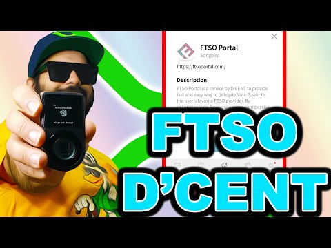 FTSO PORTAL D'CENT WALLET - WRAP DELEGATE CLAIM #Shorts