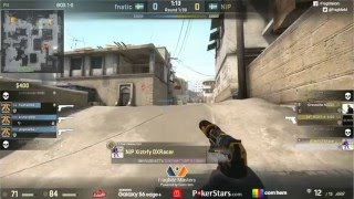 NIP GeT_RiGhT saves weird pistol round | NIP  vs FNATIC DUST2