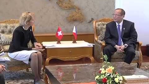 Bilateral Meeting with President Eveline Widmer-Schlumpf of the Swiss Confederation 11/5/2012