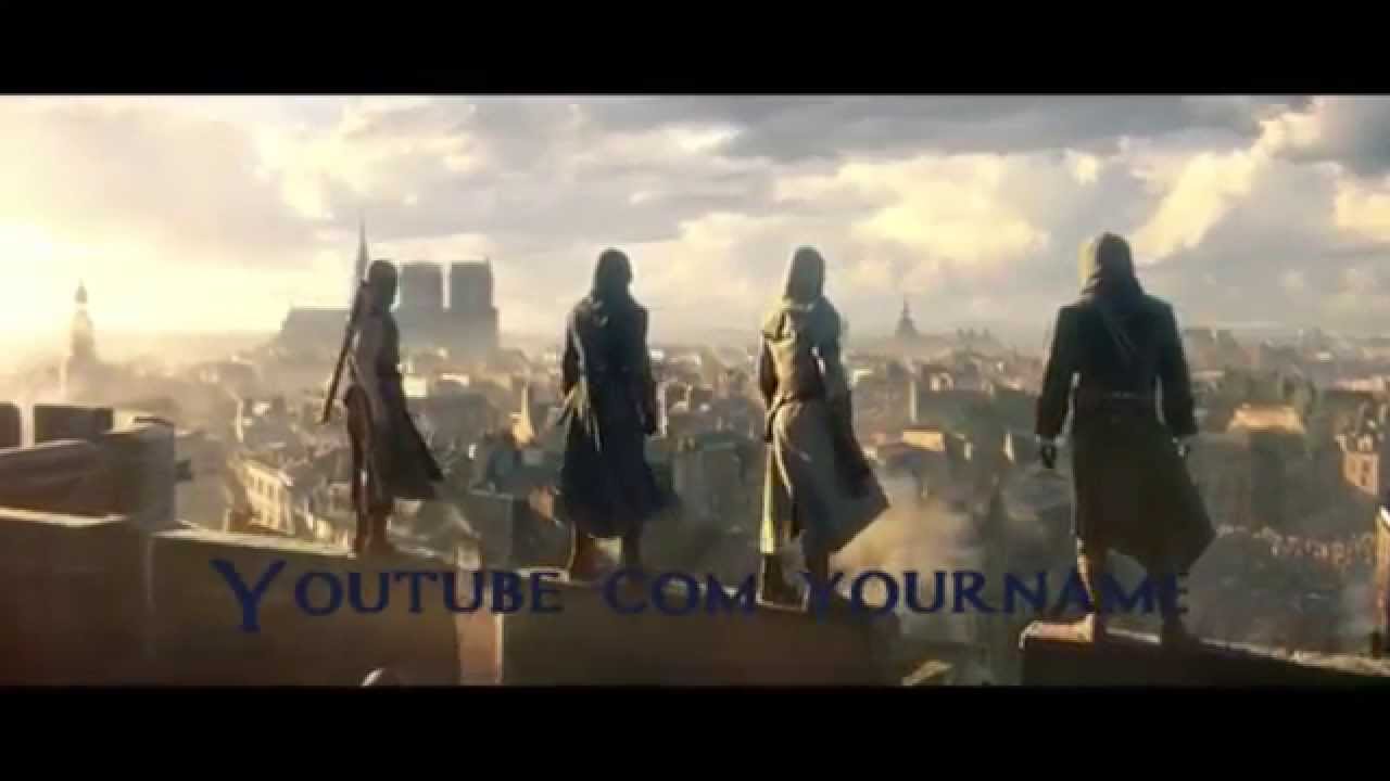 [Short Version] - Assassins Creed Unity Free intro template for Sony ...