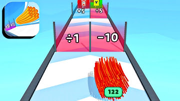 Noodle Master 3D 🍜🍝👨‍🦰 All Levels Gameplay (iOS,Android)