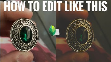 Edit DARK MOODY photos using snapseed💯